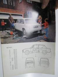 Triumph Toledo -myyntiesite / sales brochure