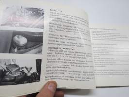Fiat 127, 127L, 127C, 127CL, 127 Sport, Fiat Fiorino 1981 -käyttöohjekirja