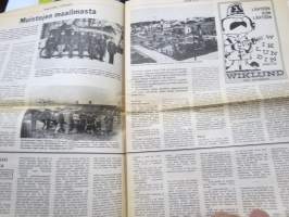 Turun VPK 150 vuotta -tabloidjulkaisu, piirrokset Osmo Omenamäki