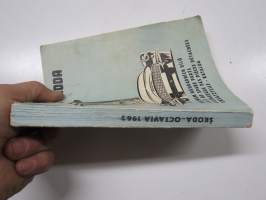 Skoda Octavia 1,1 L OHV - 1,2 L OHV 1962 List of Spare Parts, Seznam nahradnich dilu, Datalogue de pièces détachees, Ersatzteile-Katalog -varaosaluettelo