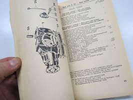 Skoda Octavia 1,1 L OHV - 1,2 L OHV 1962 List of Spare Parts, Seznam nahradnich dilu, Datalogue de pièces détachees, Ersatzteile-Katalog -varaosaluettelo