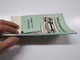 Skoda Octavia 1,1 L OHV - 1,2 L OHV 1961 Betriebsanleitung -käyttöohjekirja saksaksi