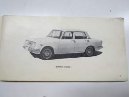 Toyota Corona -käyttöohjekirja