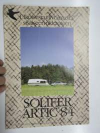 Solifer Artic 1984 -asuntovaunu / matkailuperävaunu -myyntiesite
