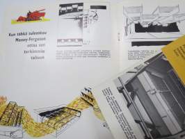 Massey-Ferguson 400 leikkuupuimuri -myyntiesite / brochure