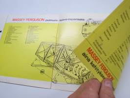 Massey-Ferguson 87 / 31 leikkuupuimuri -myyntiesite / brochure