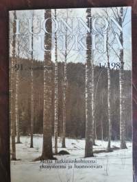 Metsä tutkimuskohteena: ekosysteemi ja luonnonvara-teema. Luonnon Tutkija 1/1987