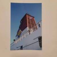 Laivavalokuva: Viking Line piippu
