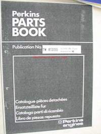 Perkins diesel engine 6.3544 PR Claas Dominator parts book -varaosaluettelo