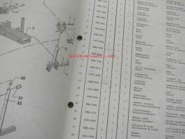 JF CMT 245 Skiveslåmaskine / Disc mover SB 1600 (1396-), SB2000 (1926-), SB 2400 (1255-) Spare Parts List -varaosaluettelo