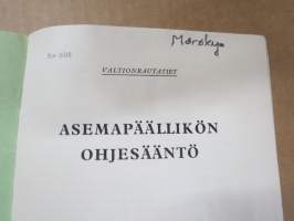 Asemapäällikön ohjesääntö 1951