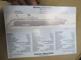 Mariner of the Seas - Kvaerner Masa-Yards -telakkakortti