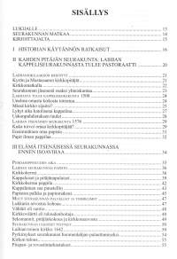Puoli vuosituhatta Laihian seurakunnassa: Kappeliseurakunta 1508-1576, Itsenäinen seurakunta 1576-2000