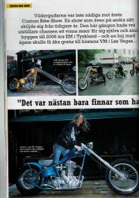 Ruotsalainen moottoripyötä lehti MCM,numero 4 / 2005. Sivuja 108