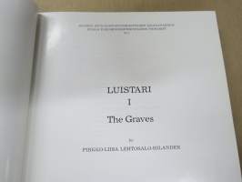 Luistari I-III-IV The Graves - A Burial Ground Reflecting The Finnish Viking Age Society - A History of Weapons and Ornaments -3 eri teosta yhdessä