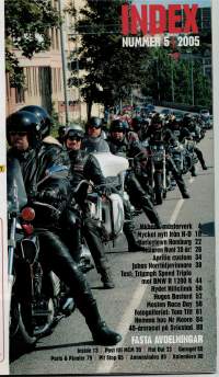 Ruotslainen moottoripyörä  MCM , numero 5 / 2005.Sivuja 92.