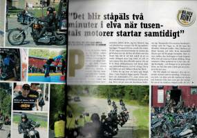 Ruotslainen moottoripyörä  MCM , numero 5 / 2005.Sivuja 92.