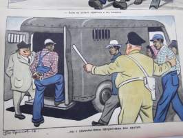Крокодил 1956 nr 11 (Krokodil), neuvostoliittolainen satiiri- ja pilalehti