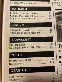 Tuulilasi 1981 nr 10, koeajossa Opel Ascona, esittely Moskvitsh 1500 SL