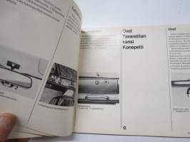 Saab 99 vm. 1979 -käyttöohjekirja