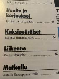 Tuulilasi 1984 nr 2 Koeajo Toyota Carina II, vertailu Saab 16 Turbo ja Volvo 740 Turbo