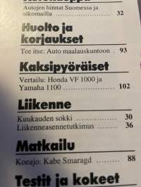 Tuulilasi 1984 nr 5 - Koeajo: Mitsubishi Colt, Toyota Celica Supra 2,8i,  suurvertailu esim. Mukana Citroen BX, Fiat Regata, Ford Orion, Honda Civic, Mazda 626