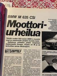 Tuulilasi 1984 nr 7 Koeajo: Uusi pieni Honda Jazz, BMW 635 CSi M, kestotesti Honda Civic ja Mazda 626, matkailuvaunu Astro 5800