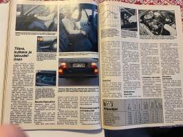 Tuulilasi 1984 nr 11 - Koeajo Audi 80 CD 1,8,kestotestin väliraportti Mitsubishi Lancer ja Honda Civic, esittely Peugeot 205 &amp; Turbo 16 ja Isuzu Supertrooper