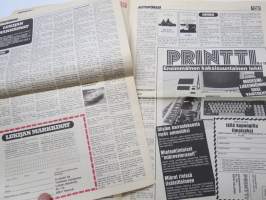 Tuulilasi Autopörssi lehtiä 7 kpl v. 1984-85 yhtenä eränä