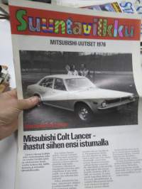 Suuntavilkku - Mitsubishi-Uutiset 1976 -asiakaslehti