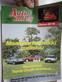 Automies 1983 nr 3, Korpivaara Oy Toyota - Citroën - Suzuki -Terhi -asiakaslehti