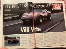 Tuulilasi 1981 nr 12 koeajossa Honda Civic Sedan, esittelyssä Hot Rod Chevrolet Corvette 427, kestotesti Lada 2105