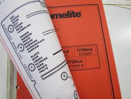 Homelite varaosakirja 1994-2000 trimmerit, vesipumput, pensasaitaleikkurit, puhaltimet -varaosaluettelo
