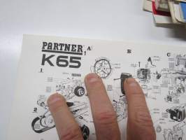 Partner K 65 moottorisaha -varaosaluettelo