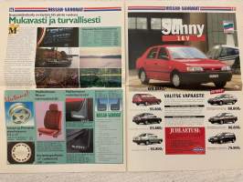 Nissan-Sanomat 1992 nr 2 - Aro-Yhtymä Oy Asiakaslehti