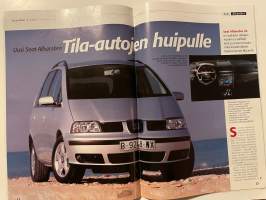Etumatkaa 2000 nr 4 Volkswagen ja Audi - asiakaslehti, Audi A3, Seat Alhambra, tien päällä taas Kupla - 30 vuoden tauon jälkeen