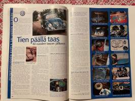 Etumatkaa 2000 nr 4 Volkswagen ja Audi - asiakaslehti, Audi A3, Seat Alhambra, tien päällä taas Kupla - 30 vuoden tauon jälkeen
