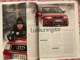 Etumatkaa 2003 nr 1 - Asiakaslehti, Audi A8, Audi A4 quattro, Audi S4
