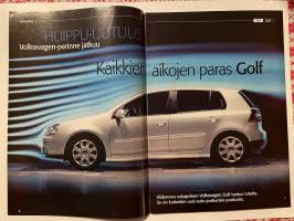 Etumatkaa 2003 nr  4 - Asiakaslehti, Volkswagen Golf