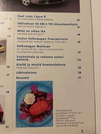 Etumatkaa 2003 nr  4 - Asiakaslehti, Volkswagen Golf
