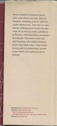 Tommi Kinnunen / Pintti. Tyynelän perheen ja ympäröivän kylän elämää lsitehtaan varjossa sodan jälkeen. Kirjaan tehty lukuisia haastatteluja kylän ihmisiltä