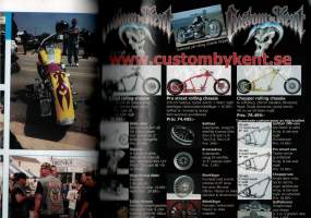 Scanbike  pohjoismaihin suunnattu moottoripyörä lehti n:o 2 / 2005 sata sivua erilaisia pyöriä selostuksineen, tapahtumia jne