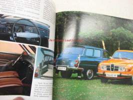 Saab 1974 95, 96, 99, 99 EMS -myyntiesite / sales brochure