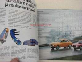 Saab 1974 95, 96, 99, 99 EMS -myyntiesite / sales brochure