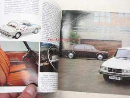 Saab 1974 95, 96, 99, 99 EMS -myyntiesite / sales brochure