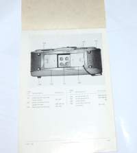 Grundig TK8  Käyttö ohje englanniksi