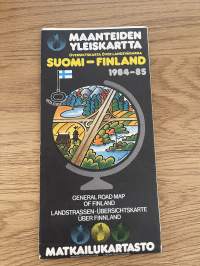 Suomen maanteiden yleiskartta 1984-85