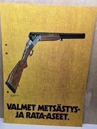 VALMET Metsästys ja rata-aseet myyntiesite