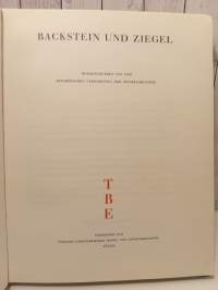 Backstein und Ziegel (+tarjouskirje 8 sivua)