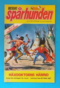 Bessie Spårhunden Nr 6 1977 - Skriv pennstumpen.  (Sarjakuvat, ulkomaalaiset sarjakuvalehdet, sopiva keräilykappaleeksi, Lassie)